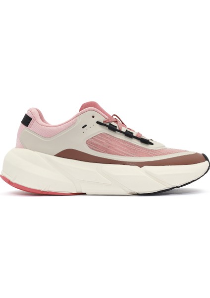 Kadın Beyaz Bağcıklı Kalın Tabanlı Sneaker 25SFD43516F