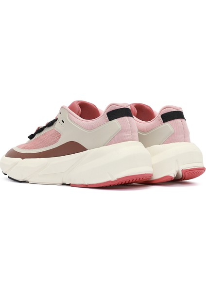 Kadın Beyaz Bağcıklı Kalın Tabanlı Sneaker 25SFD43516F