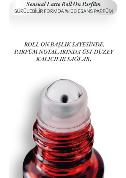 Sensual Latte Roll On Kadın Parfüm | Alkolsüz & Doğal İçerikli Unisex Kalıcı Koku modelleri
