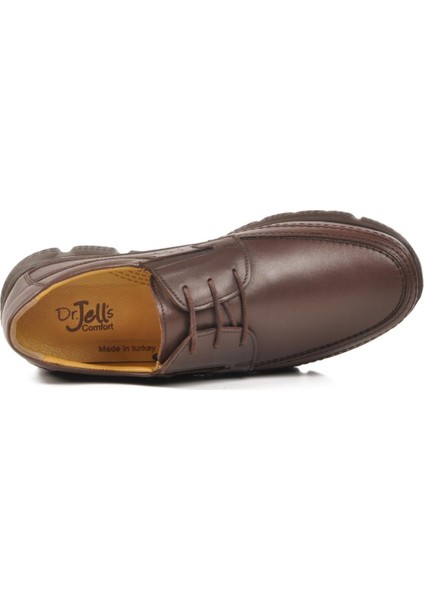 9Y501 Kahve Hakiki Deri Erkek Günlük Ayakkabı Dr.jells fırsatları