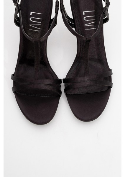 Credo Siyah Saten Kadın Yüksek Topuklu Ayakkabı fiyatları