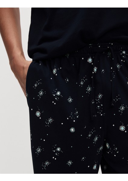Saf Pamuklu Pijama Takımı