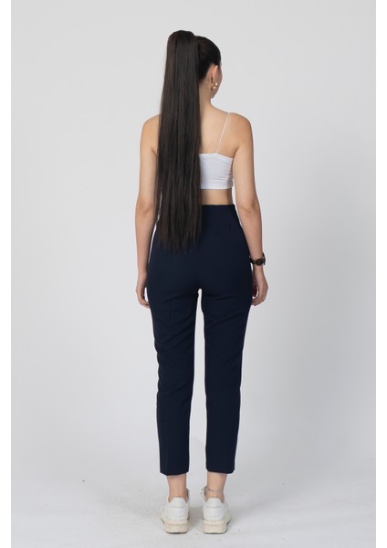 Zr Model Pens Detaylı Yüksek Bel Kumaş Pantolon 30062 fiyatları