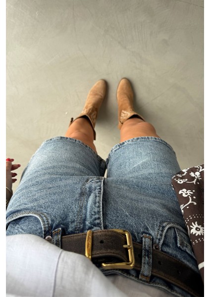 Basic Denim Şort