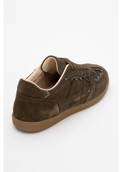 Shiva Kahverengi Süet Deri Kadın Günlük Spor Ayakkabı indirimleri