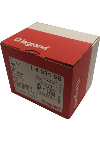 4 Kutup 400V± 63A Xc3 Serisi Kaçak Akım Koruma Anahtarı - 4 031 96 fiyatları