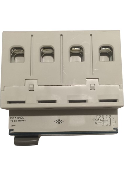 4 Kutup 400V± Xc3 63A Serisi Kaçak Akım Koruma Anahtarı - 4 031 92 fırsatları