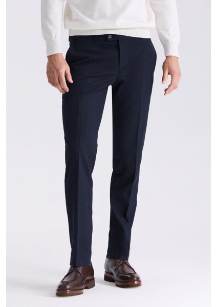 Lacivert Slim Fit Kumaş Pantolon fiyatları
