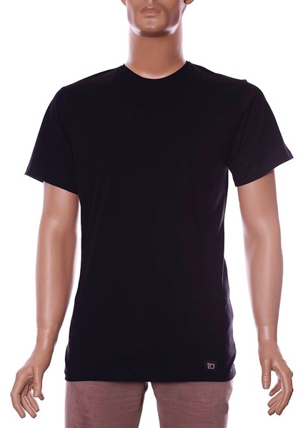M-221 Erkek T-Shirt Süprem Bisiklet Yaka Kısa Kol 2xl Siyah fırsatları