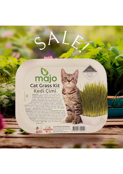 6 Çeşit Kedi Otu Mix Karışım Kedi Çimi 100 gr
