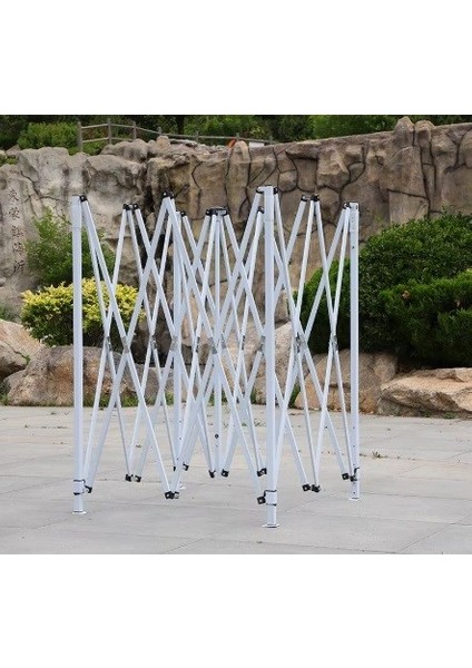 Otomatik Gazebo Çardak 300 x 300 cm Tente Teras Bahçe Kamelyası Gölgelik Kırmızı