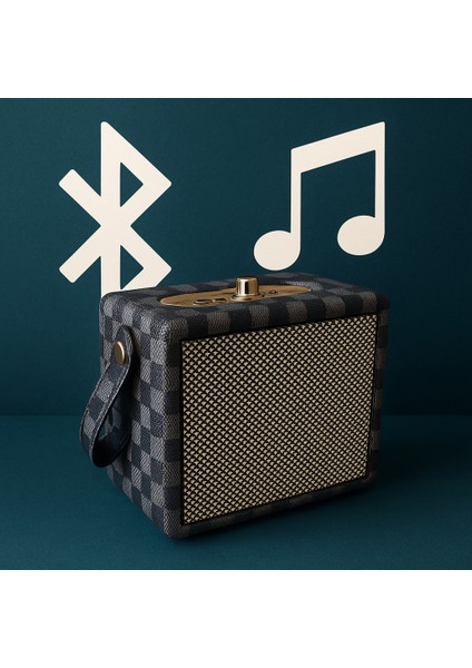 X2 Retro Bass Stereo Wireless Speaker Bluetooth Hoparlör Deri Kaplama Fm/Aux/Usb- Tf Giriş 10 W Müzik Çalar fiyatları