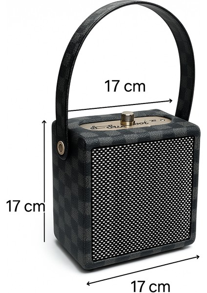 X2 Retro Bass Stereo Wireless Speaker Bluetooth Hoparlör Deri Kaplama Fm/Aux/Usb- Tf Giriş 10 W Müzik Çalar fırsatları