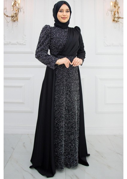 Öykü Abiye Siyah ISR972