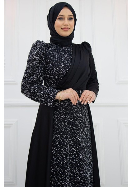 Öykü Abiye Siyah ISR972