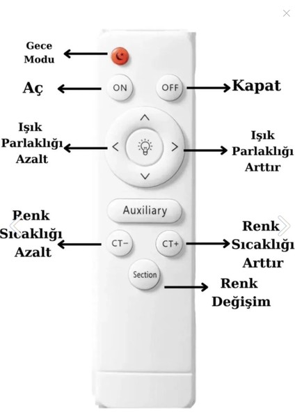Ahtapot Kumandalı Modern Sarkıt Ultra LED 3 Renk Avize