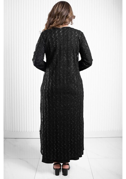 Taş Işleme Detaylı Abiye Siyah MDA2560 indirimleri