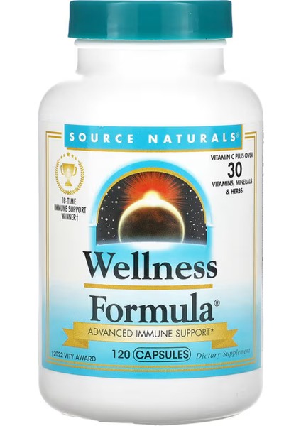 Wellness Formula Advanced Immune Support 120 Capsules