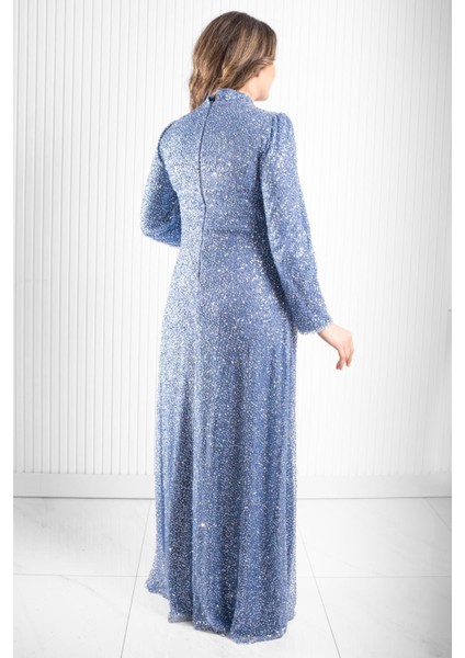 Pul Payetli Abiye Indigo MDA2525 indirimleri