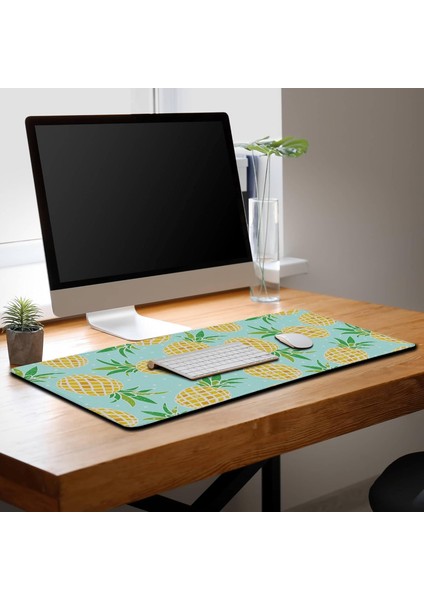 Gaming Oyuncu Xl Mouse Pad Kaydırmaz Dikişli Mousepad 80X30 cm