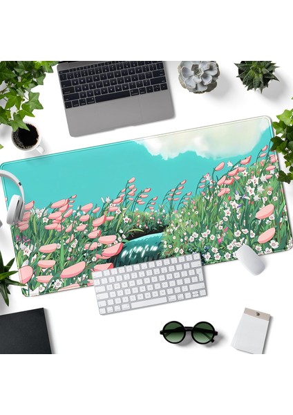 Gaming Oyuncu Xl Mouse Pad Kaydırmaz Dikişli Mousepad 80X30 cm
