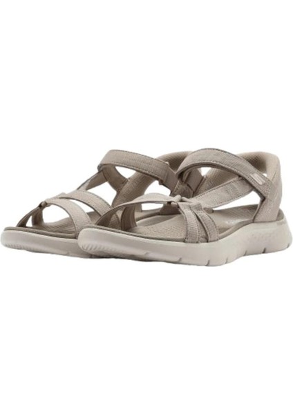 Go Walk Flex Sandal - Illumınate 141481-TPE Bej Sandalet&Terlik fiyatları