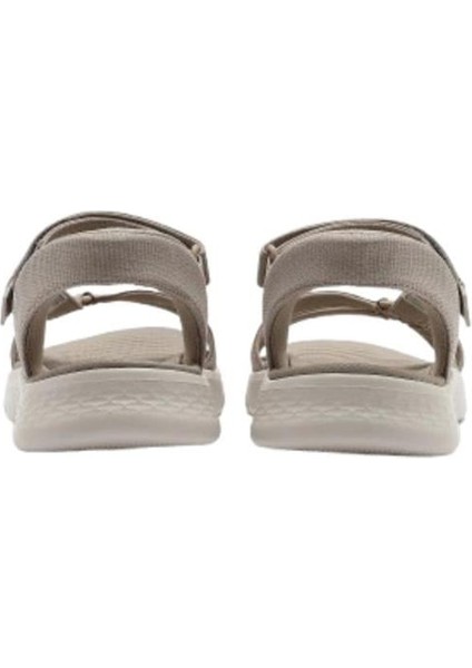 Go Walk Flex Sandal - Illumınate 141481-TPE Bej Sandalet&Terlik modelleri