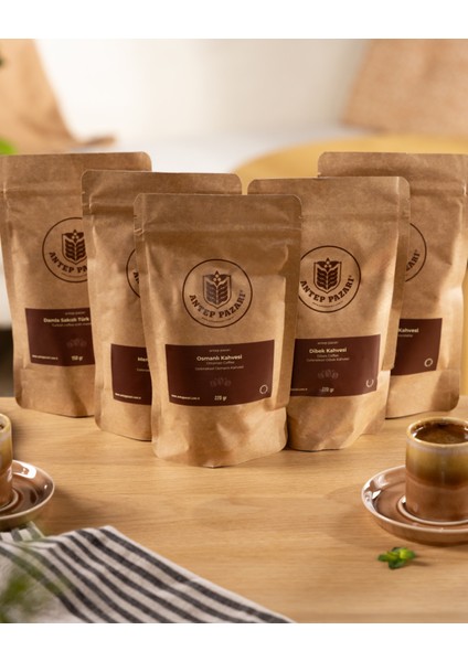 ANTEP PAZARI Türk Kahvesi- Damla Sakızlı -150 Gr.