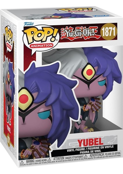 Pop! Yu-Gi-Oh! Yubel Figürü, Anime Koleksiyoncuları ve Hayranları Için Resmi Vinil Model Oyuncak
