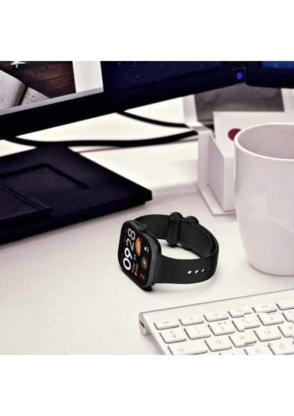 Xiaomi Mi Band 8 Pro Için Yumuşak Silikon Yedek Kayış Akıllı Watch Band Redmi Izle Bileklik