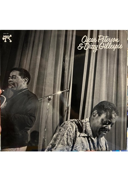 Oscar Peterson & Dizzy Gillespie Pablo Records 1975 Baskı Lp