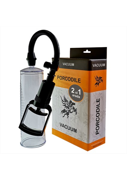 2'si 1 Arada Vacuum Penis Pompası Seti (Vajina Başlıklı)