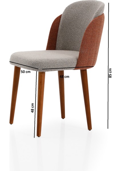 Safir Çift Papel Sandalye,mutfak,salon ,sandalye,bohem,buklet,mutfak Sandalyesi