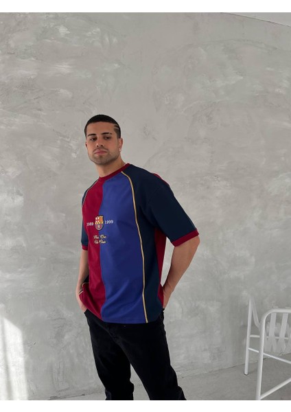 Oversize Barcelona Taraftar Tişört