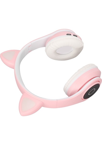 LXB39A Kedi Kulaklı Bluetooth Kulaklık Sevimli Ayarlanabilir Bas Taşınabilir Kablosuz Bluetooth Kulaklık Ses Kablosu ile Çocuklar Için (Pembe) (Yurt Dışından) modelleri