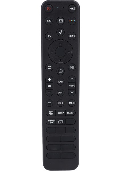 SM1887BI Tv Sesli Uzaktan Kumanda Tam Fonksiyonlu Hızlı Tepki Rahat Tutuş Akıllı Tv Için Hafif (Yurt Dışından)