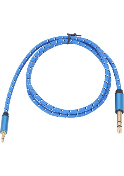 3,5 mm Ila 6,35 mm Stereo Kablo 1/4 Ila 1/8 Çift Yönlü Ses Gitar Ev Sinema Cihazları Hoparlör Amplifikatörleri 6,6 Ft (2 Metre) (Yurt Dışından) fiyatları