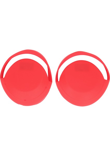 2 Adet Kulak Kapları Kapağı Profesyonel Silikon Kulak Yastık Kılıfı Wh 1000XM4 Wh 1000XM3 Kulaklıklar Kırmızı (Yurt Dışından)