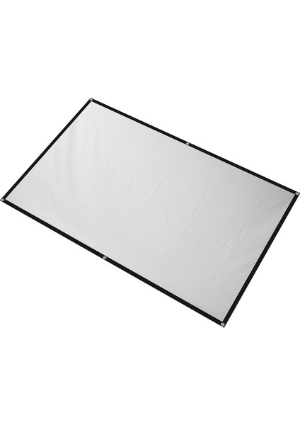 Projektör Ekranı 16: 9 Yüksek Yoğunluklu Hd Projektör Ekranı Taşınabilir Kolay Kurulum Projektör Ekranı Ev Sineması Açık Hava Kampı Için 60 Inç (Yurt Dışından) fiyatları