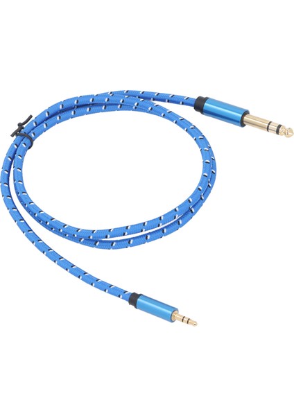 3,5 mm Ila 6,35 mm Stereo Kablo 1/4 Ila 1/8 Çift Yönlü Ses Gitar Ev Sinema Cihazları Hoparlör Amplifikatörleri 9,8 Ft (3 Metre) (Yurt Dışından) modelleri