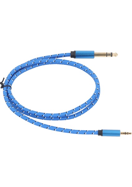 3,5 mm Ila 6,35 mm Stereo Kablo 1/4 Ila 1/8 Çift Yönlü Ses Gitar Ev Sinema Cihazları Hoparlör Amplifikatörleri 9,8 Ft (3 Metre) (Yurt Dışından) fırsatları