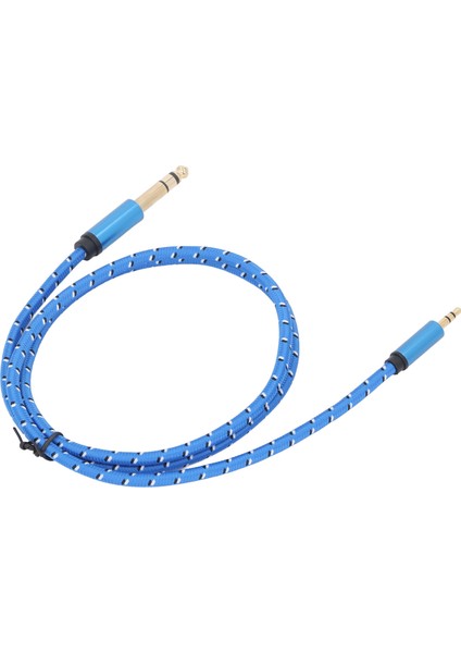 3,5 mm Ila 6,35 mm Stereo Kablo 1/4 Ila 1/8 Çift Yönlü Ses Gitar Ev Sinema Cihazları Hoparlör Amplifikatörleri 9,8 Ft (3 Metre) (Yurt Dışından) indirimleri