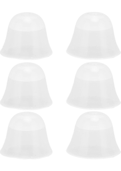 6 Adet Işitme Cihazı Kulak Ucu Evrensel Yumuşak Rahat Silikon Işitme Cihazı Kulaklık Ucu Işitme Cihazı S Için Yedek (Yurt Dışından)