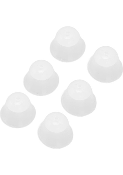 6 Adet Işitme Cihazı Kulak Ucu Evrensel Yumuşak Rahat Silikon Işitme Cihazı Kulaklık Ucu Işitme Cihazı S Için Yedek (Yurt Dışından)