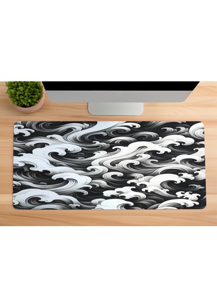 Gaming Oyuncu Xl Mouse Pad Kaydırmaz Dikişli Mousepad 80X30 cm