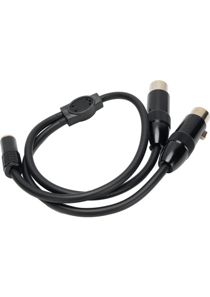 3,5 mm Dişi - Çift Xlr Dişi Kablo 0,5 M Uzunluk 3,5 mm 1/8 Inç Aux - Xlr Dengesiz Y Ayırıcı Kablo (Yurt Dışından) fırsatları