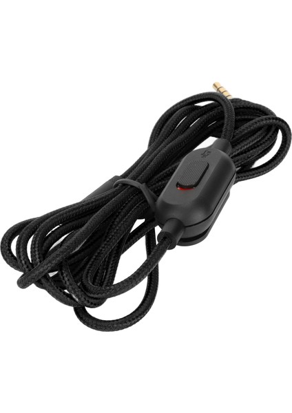 Logitech G Pro G Pro x G433 G233 Siyah Için Ses Kontrolü ve Sessize Alma Anahtarı ile Dokuma Kulaklık Kablosu Oyun Kulaklığı Kablosu (Yurt Dışından) fırsatları