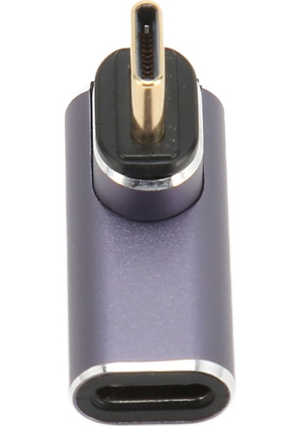 USB C 3.1 Manyetik Dik Açı Adaptörü Pd 140W Hızlı Şarj 40GBPS 8k 90 Derece Tip C Manyetik Adaptör MacBook Pro Için (Yurt Dışından) indirimleri