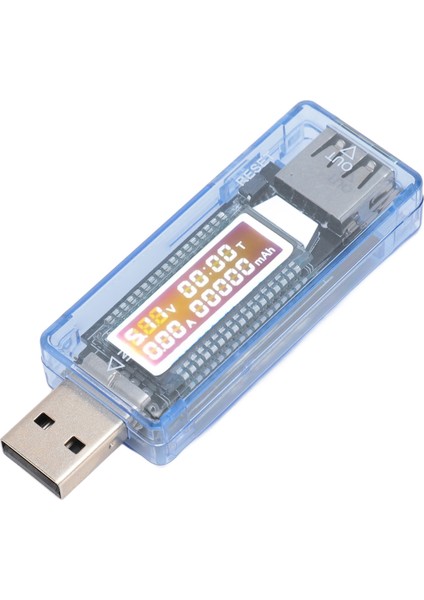 USB Güç Ölçer USB Akım Monitörü USB 2.0 Arayüzü Voltaj Akım Güç Test Cihazı LED Arka Aydınlatma Pil Kapasitesi Ölçer (Yurt Dışından) fırsatları