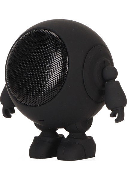 Taşınabilir Bluetooth Hoparlör Robot Şekli Bluetooth 5.0 1000MAH Dahili Mikrofon Mini Kablosuz Hoparlör Ev Dış Mekan Partisi Siyah (Yurt Dışından) fiyatları